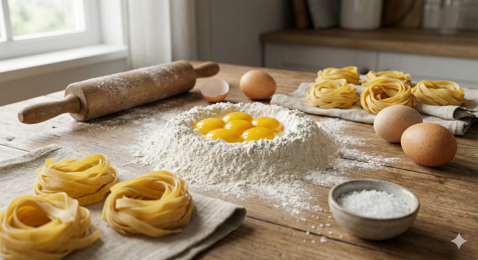 Pão rústico de fermentação natural sobre uma tábua de madeira com faca ao lado