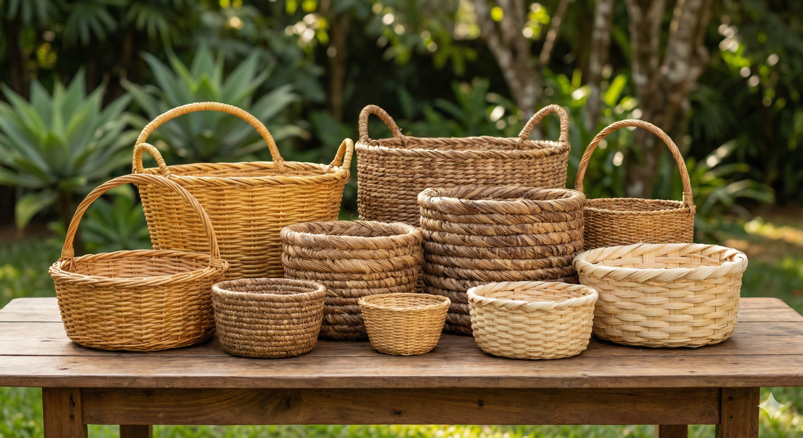 Rede de descanso branca em varanda rústica com vista para a natureza